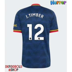 Arsenal Jurrien Timber #12 Udebanetrøje 2026-27 Kort ærmer